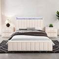 Farese - Queen Bed W/ 2 Nightstands