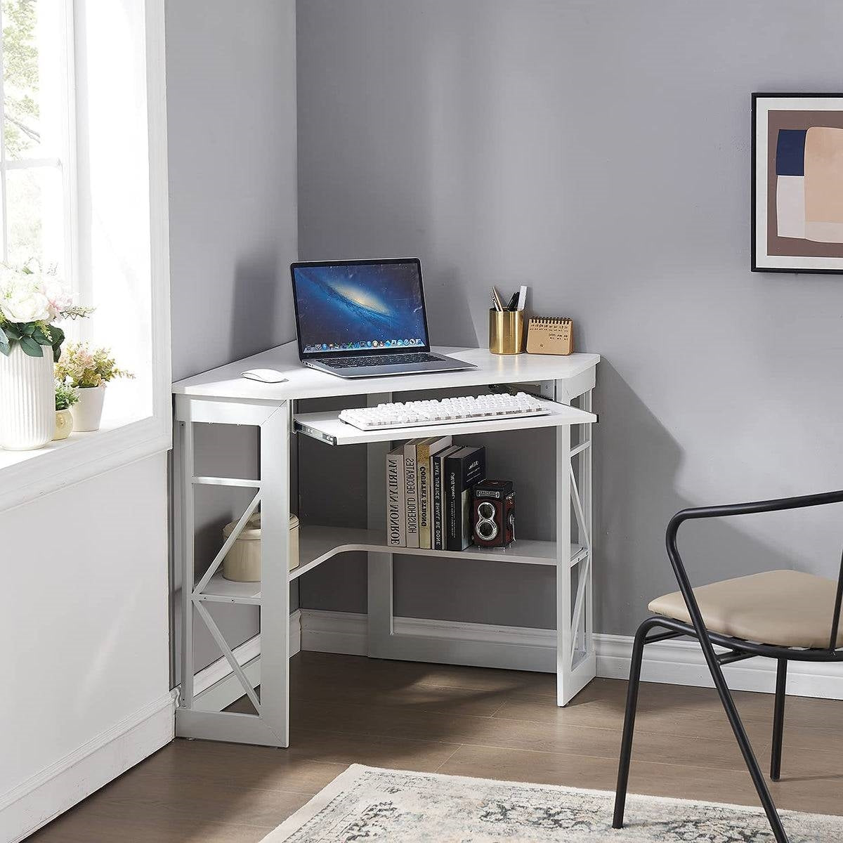 Corner desk detail