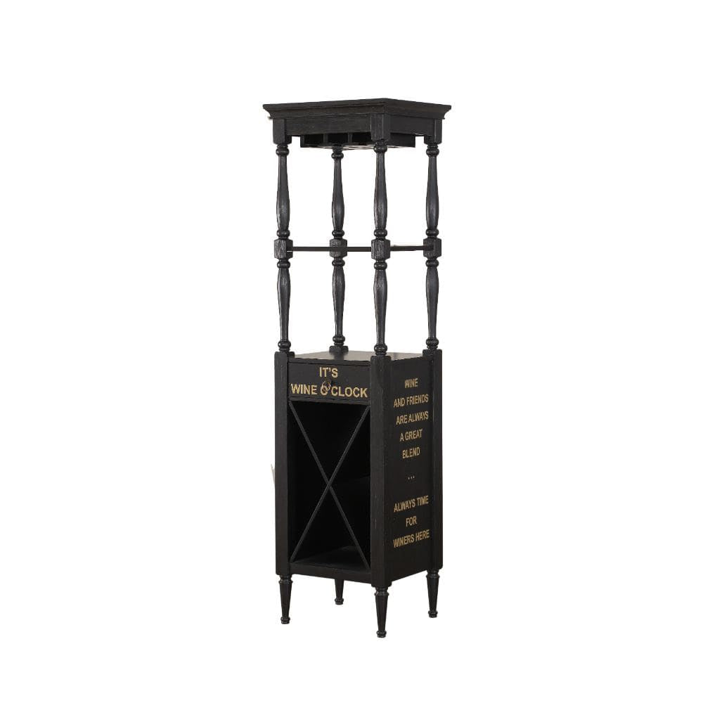 Anthony Wine Cabinet 97464 in Antique Black