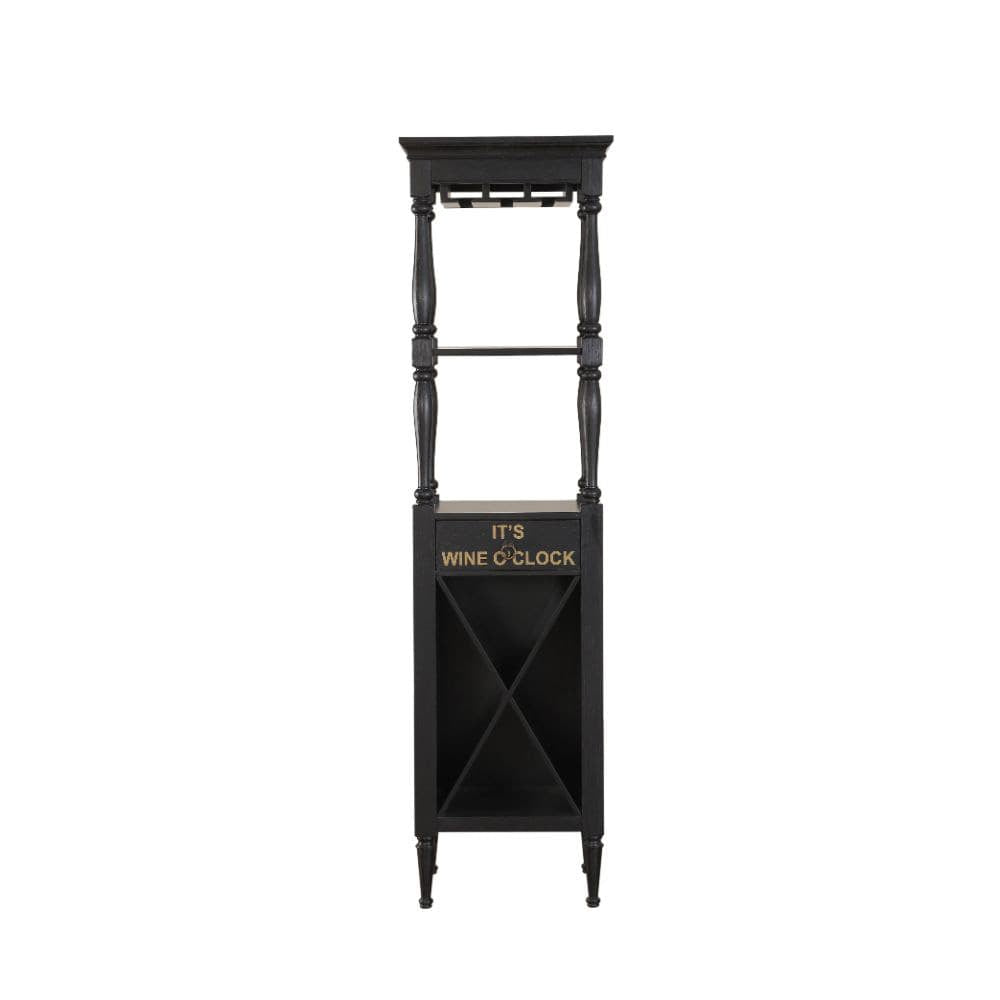 Anthony Wine Cabinet 97464 in Antique Black