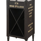 Anthony Wine Cabinet 97464 in Antique Black