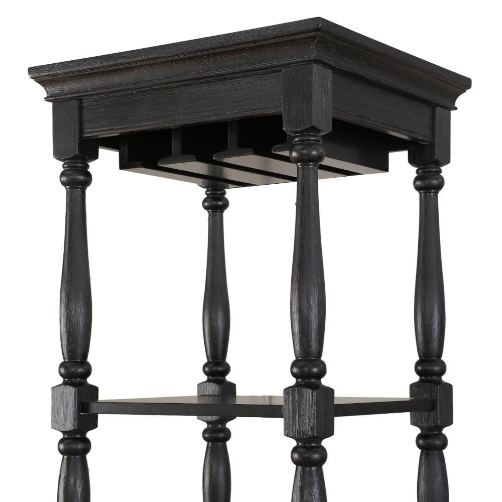 Anthony Wine Cabinet 97464 in Antique Black