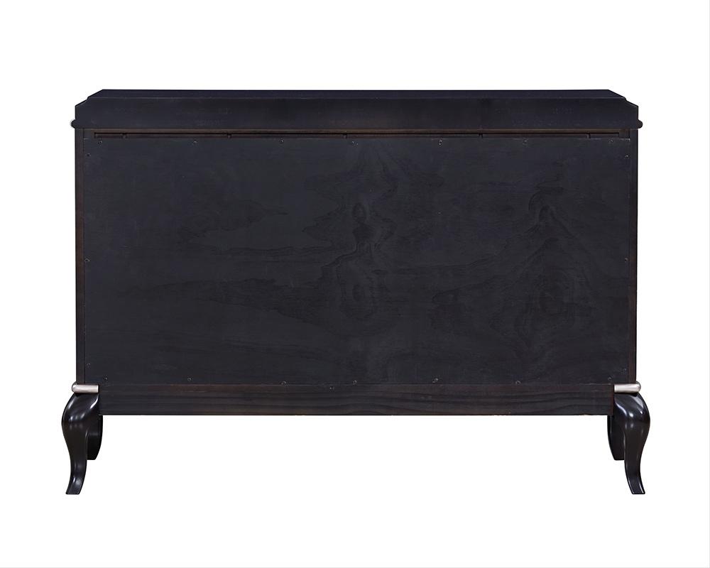 Ashor Console Cabinet AC02599 in Black Finish