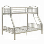 Cayelynn Twin/Full Bunk Bed 37380SI in Silver