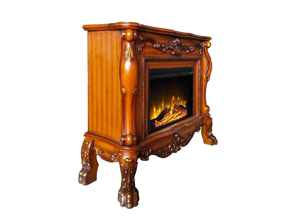 Dresden Fireplace AC01309 in Cherry Oak