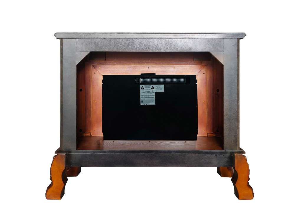 Dresden Fireplace AC01309 in Cherry Oak