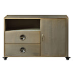 Jennavieve Cabinet 92551 in Gold Aluminum