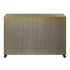 Jennavieve Cabinet 92551 in Gold Aluminum