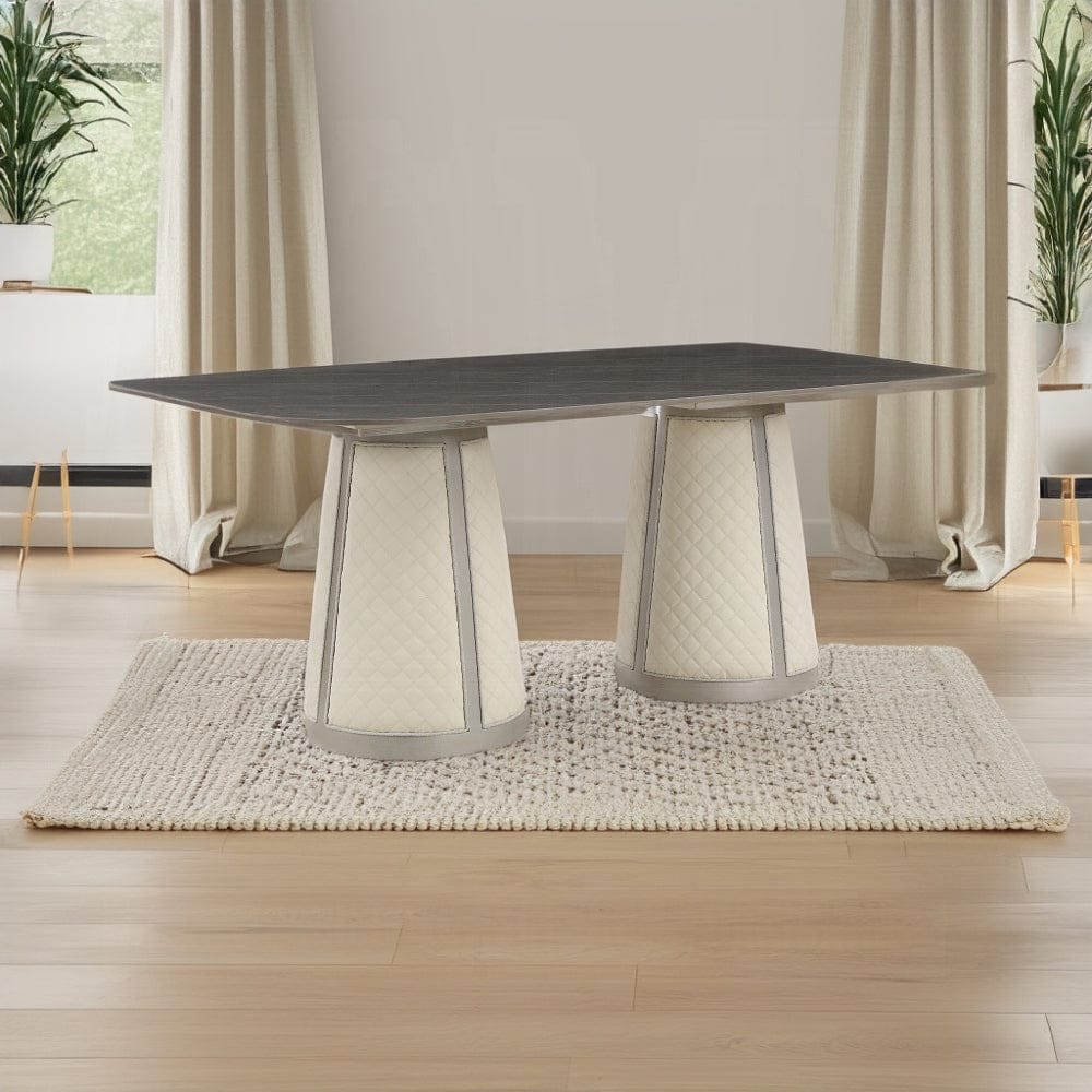 Kasa Dining Table Champagne DN02011