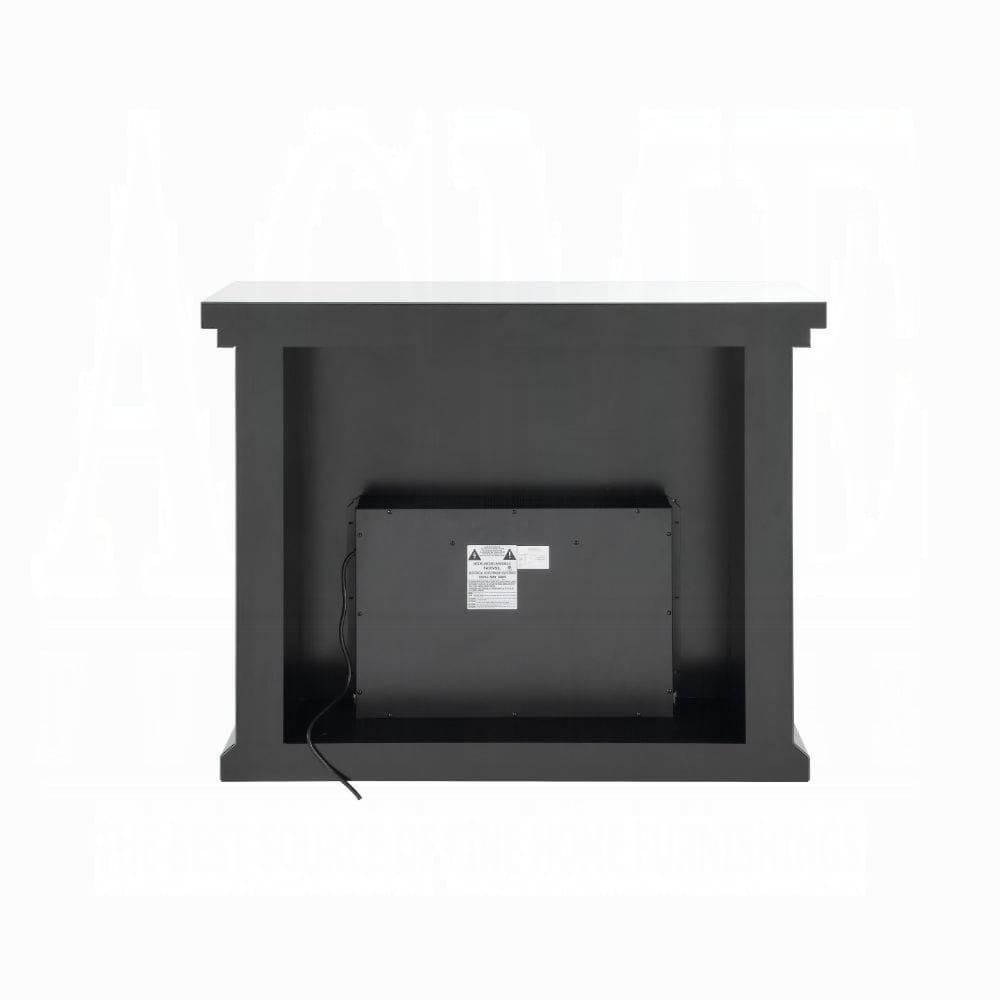 Nysa Fireplace 90204 in Mirrored & Faux Crystals