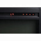Nysa Fireplace 90204 in Mirrored & Faux Crystals