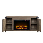 Tobias Fireplace AC00275 in Rustic Oak Finish