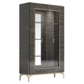 Venezia Wine Cabinet DN04719 in Gray