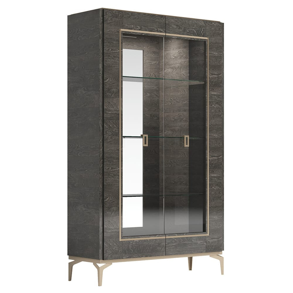 Venezia Wine Cabinet DN04719 in Gray
