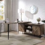 ACME Furniture Zakwani Writing Desk in Rustic Oak