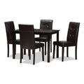 Avery Dining Set Dark Brown RH5991C