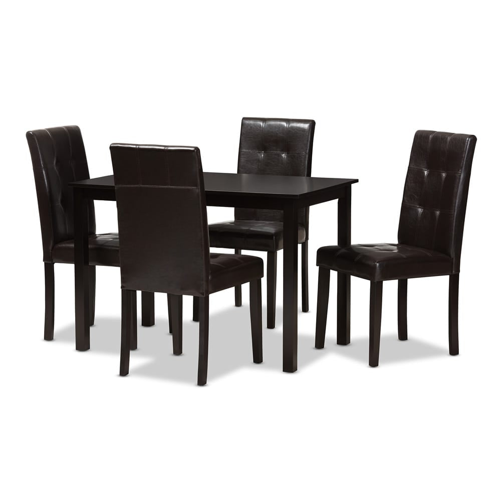 Avery Dining Set Dark Brown RH5991C