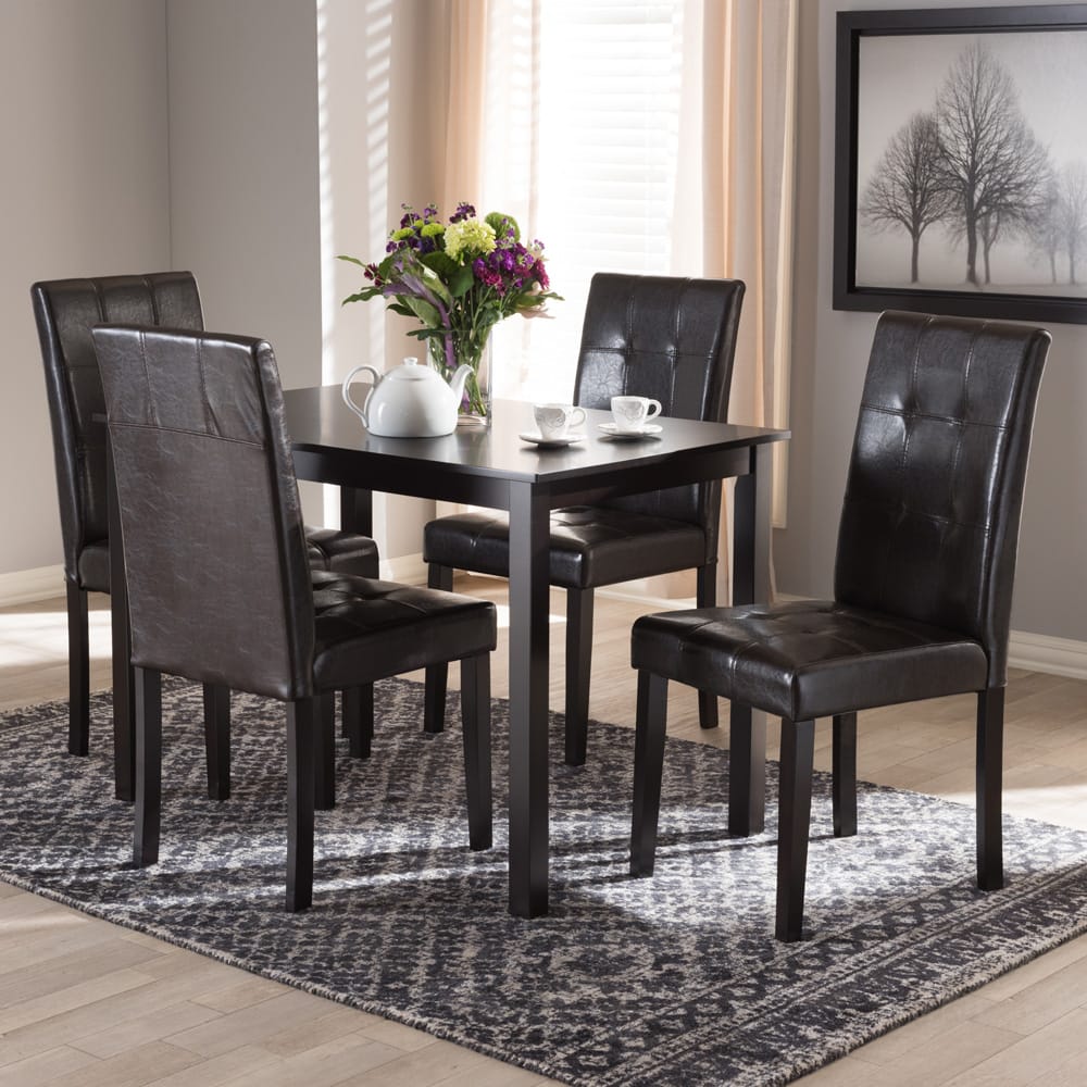 Avery Dining Set Dark Brown RH5991C