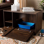 Claire Cat House SECHC150080WI-Columbia-Cat House in Walnut Brown