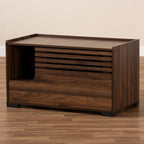 Claire Cat House SECHC150080WI-Columbia-Cat House in Walnut Brown