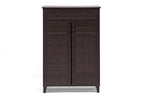 Glidden Shoe Cabinet FP-1203 in Dark Brown