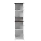 Lauren Kitchen Storage Cabinet White/Wenge