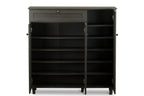 Pocillo Shoe Cabinet FP-05LV-Espresso in Dark Brown