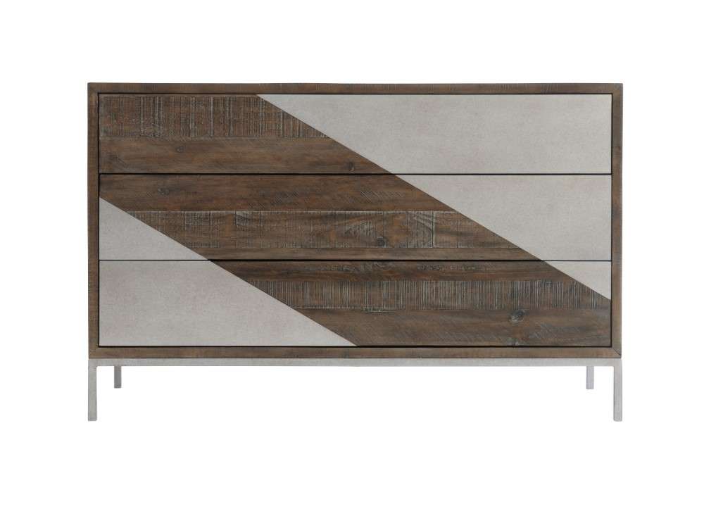 Eastman Hall Chest 303115B in Sable Brown / Gray Mist