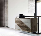 Eastman Hall Chest 303115B in Sable Brown / Gray Mist