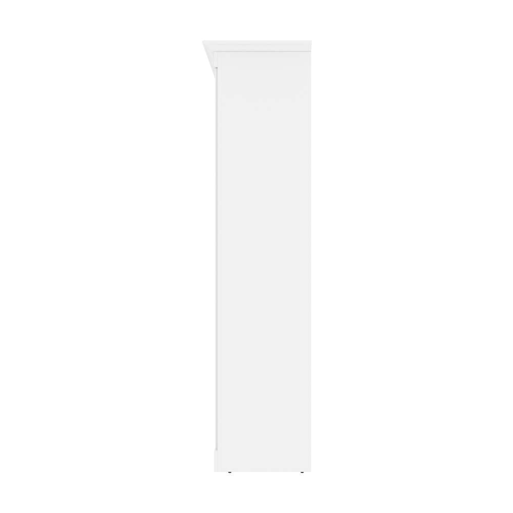Versatile 70W Queen Murphy Bed 40184-17 White