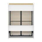 Versatile 70W Queen Murphy Bed 40184-17 White