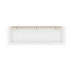 Versatile 70W Queen Murphy Bed 40184-17 White