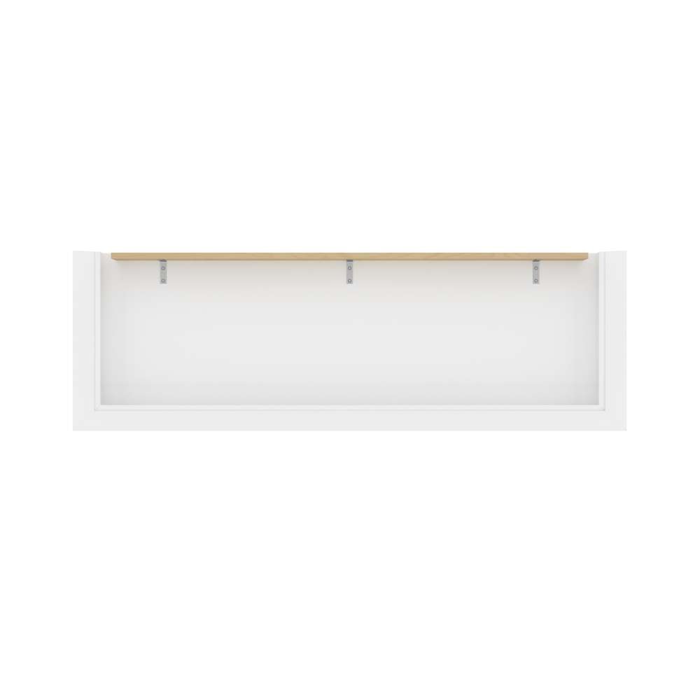Versatile 70W Queen Murphy Bed 40184-17 White