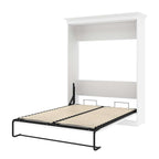 Versatile 70W Queen Murphy Bed 40184-17 White