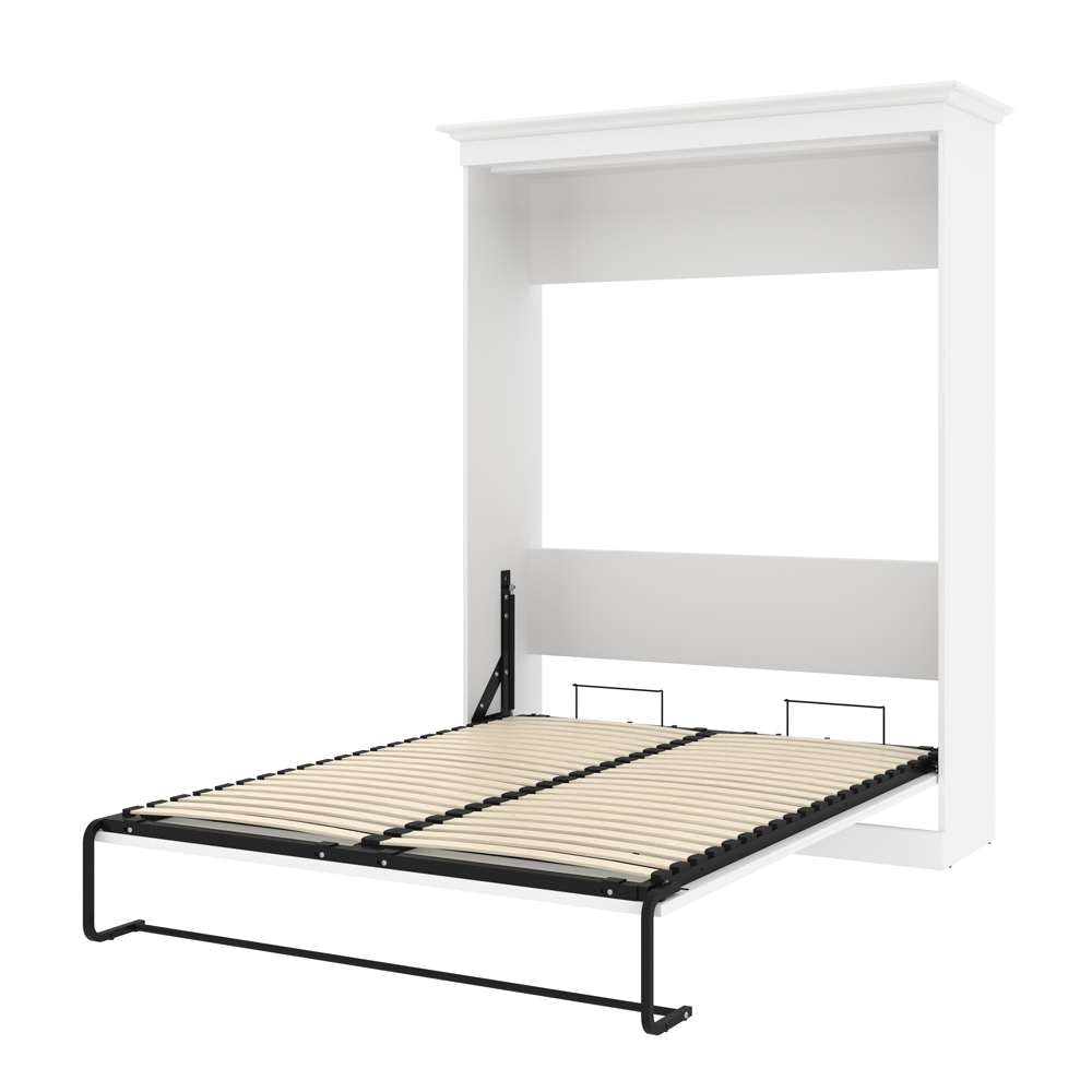 Versatile 70W Queen Murphy Bed 40184-17 White