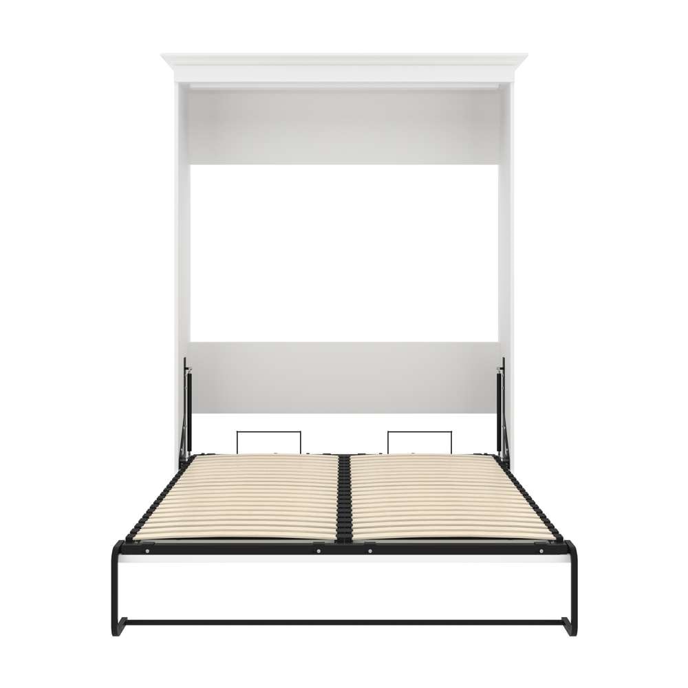 Versatile 70W Queen Murphy Bed 40184-17 White