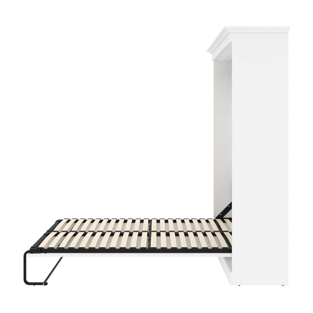 Versatile 70W Queen Murphy Bed 40184-17 White