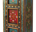 Amir 60in Hand Painted Tall Cabinet 5364290 in Multi-Color