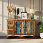 Reverb 3 Drawer Rustic Sideboard 1858290 in Assorted