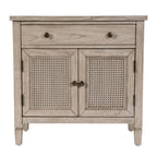 Flagstaff Cane Accent Chest 6263449 in Gray