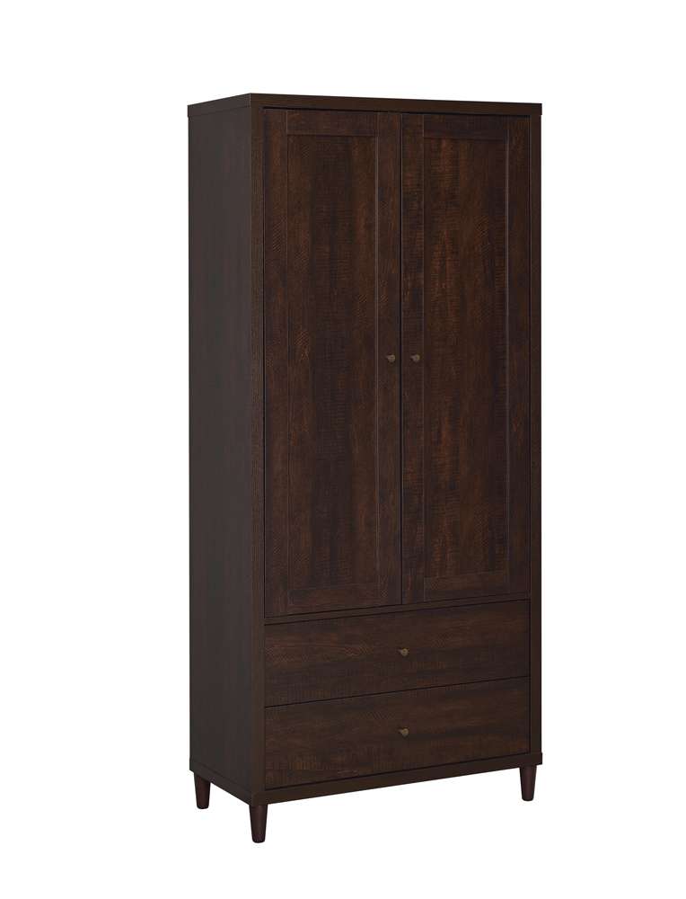 Wadeline 2 Door Accent Cabinet 950724 in Rustic Tobacco