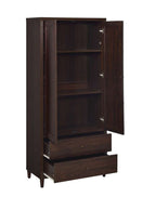 Wadeline 2 Door Accent Cabinet 950724 in Rustic Tobacco