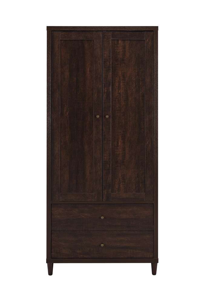 Wadeline 2 Door Accent Cabinet 950724 in Rustic Tobacco