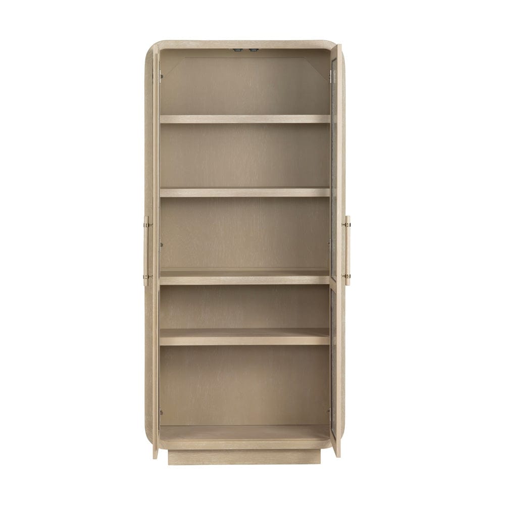 Bristol 2 Door Accent Cabinet CVFDR1212 in Tan