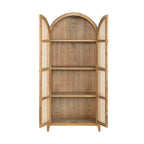 2 Door Accent Cabinet CVFDR1301 in Brown