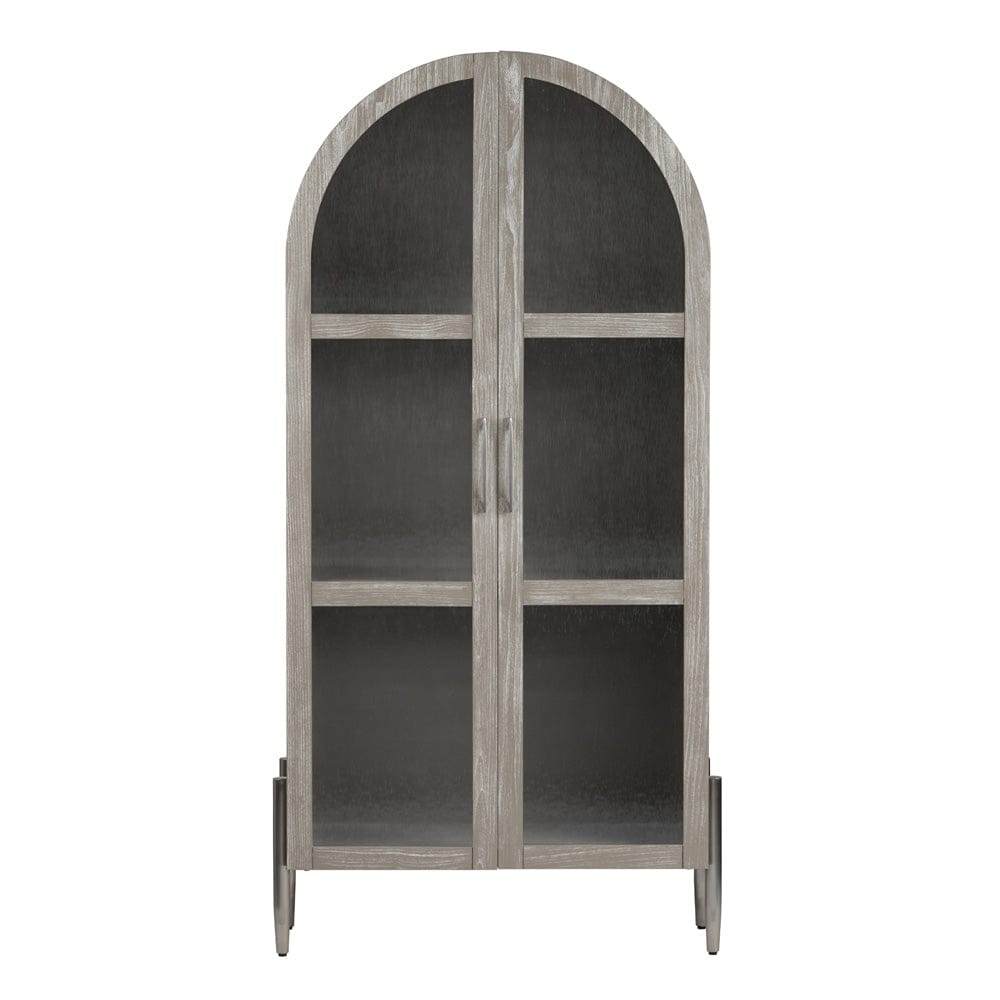 Finnley 2 Door Accent Cabinet CVFDR1157 in Khaki Brown