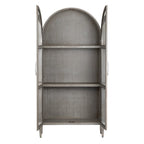 Finnley 2 Door Accent Cabinet CVFDR1157 in Khaki Brown