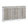 Kona Beach Sideboard Buffet Table CVFZR6204 in White