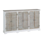 Kona Beach Sideboard Buffet Table CVFZR6204 in White
