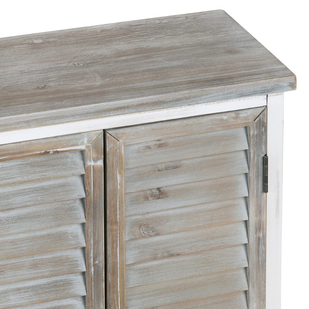 Kona Beach Sideboard Buffet Table CVFZR6204 in White